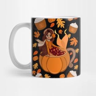 Pumpkin Spice Mermaid Mug